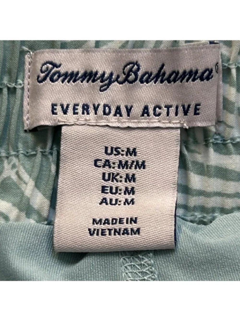 Tommy Bahama Skort Womens M Green Palm Print Everyday Active Lined Stretch Golf